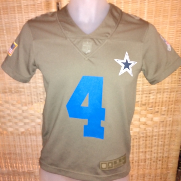 dak prescott military jersey